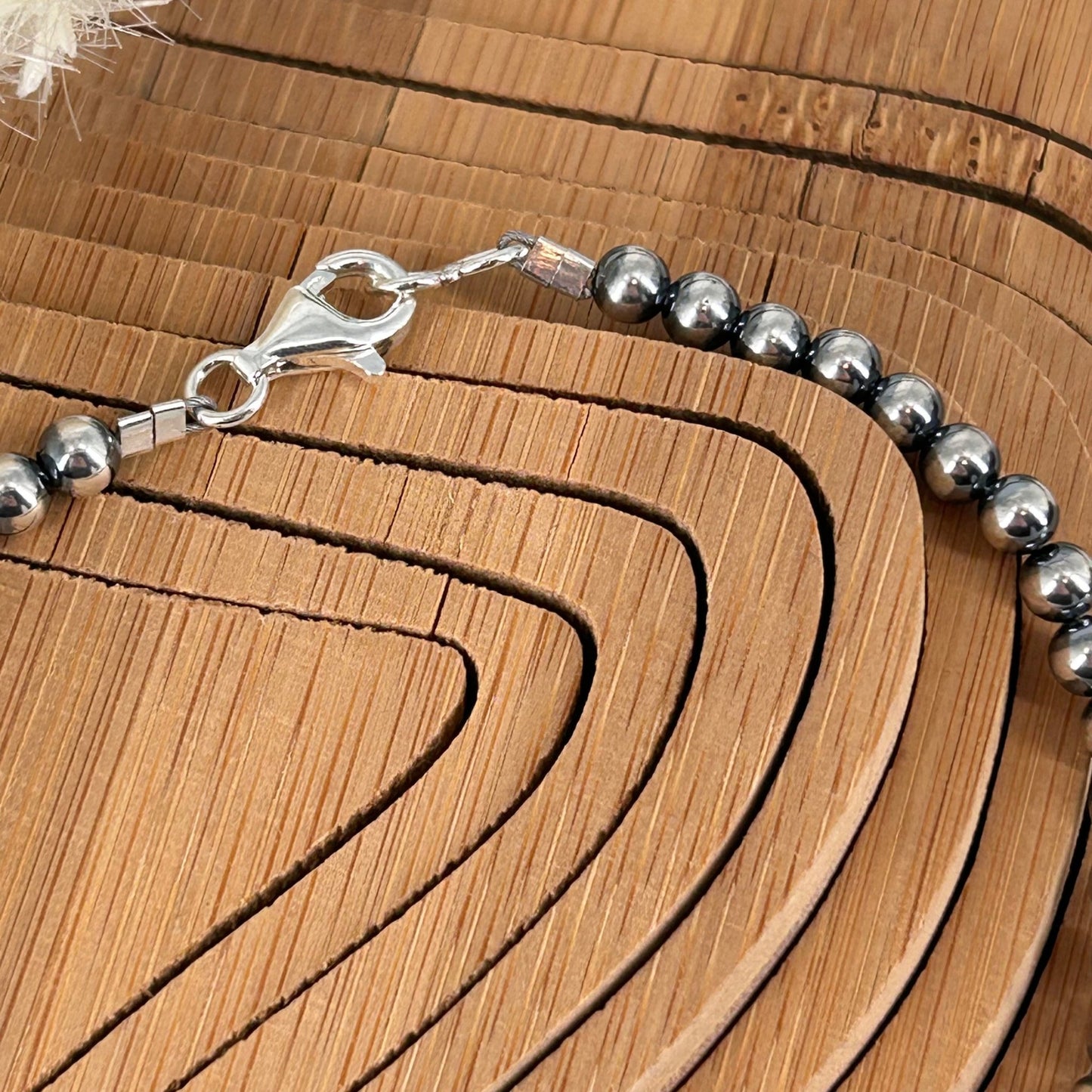 Sterling Pearls 18" Necklace 5mm Hand Strung - Turquoise Sunset!