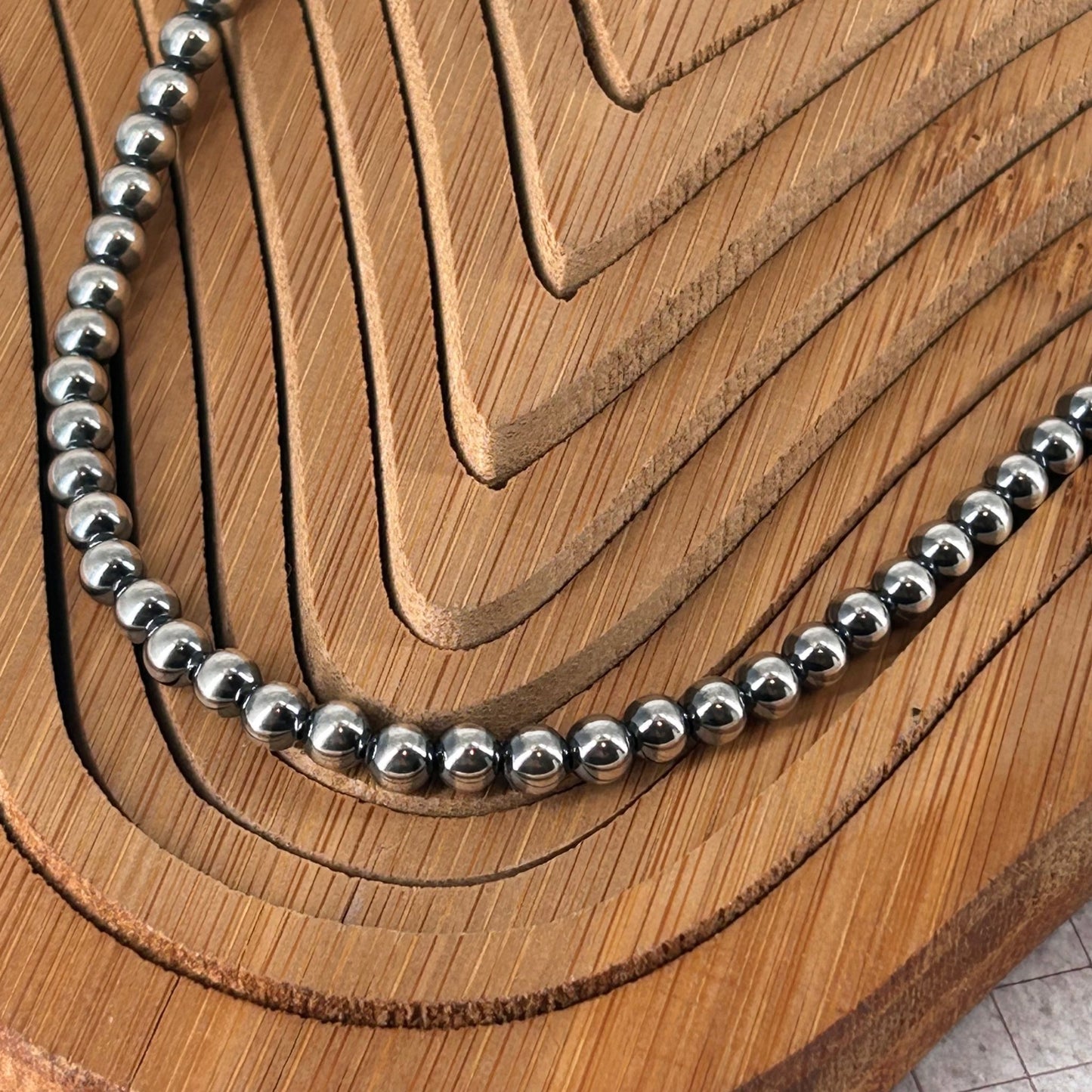 Sterling Pearls 18" Necklace 5mm Hand Strung - Turquoise Sunset!