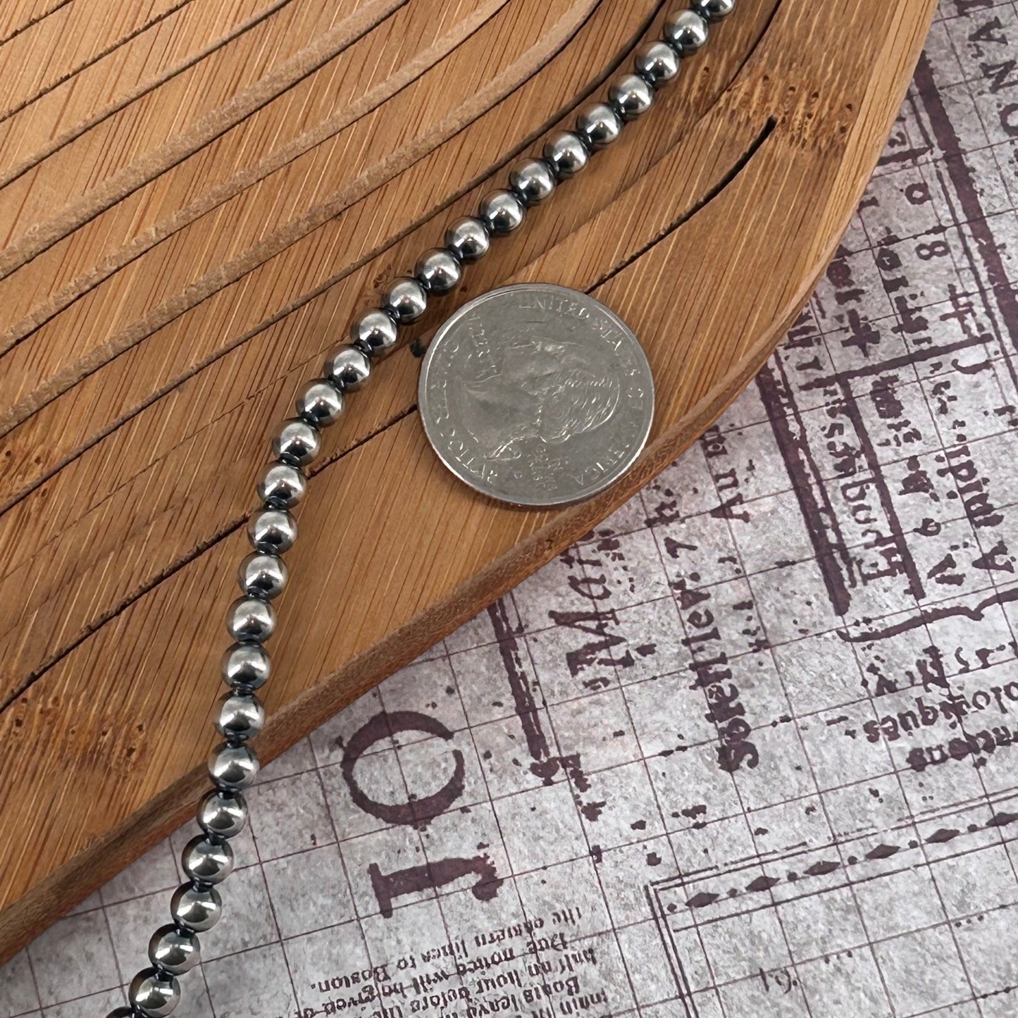 Sterling Pearls 24" Necklace 5mm Hand Strung - Turquoise Sunset!