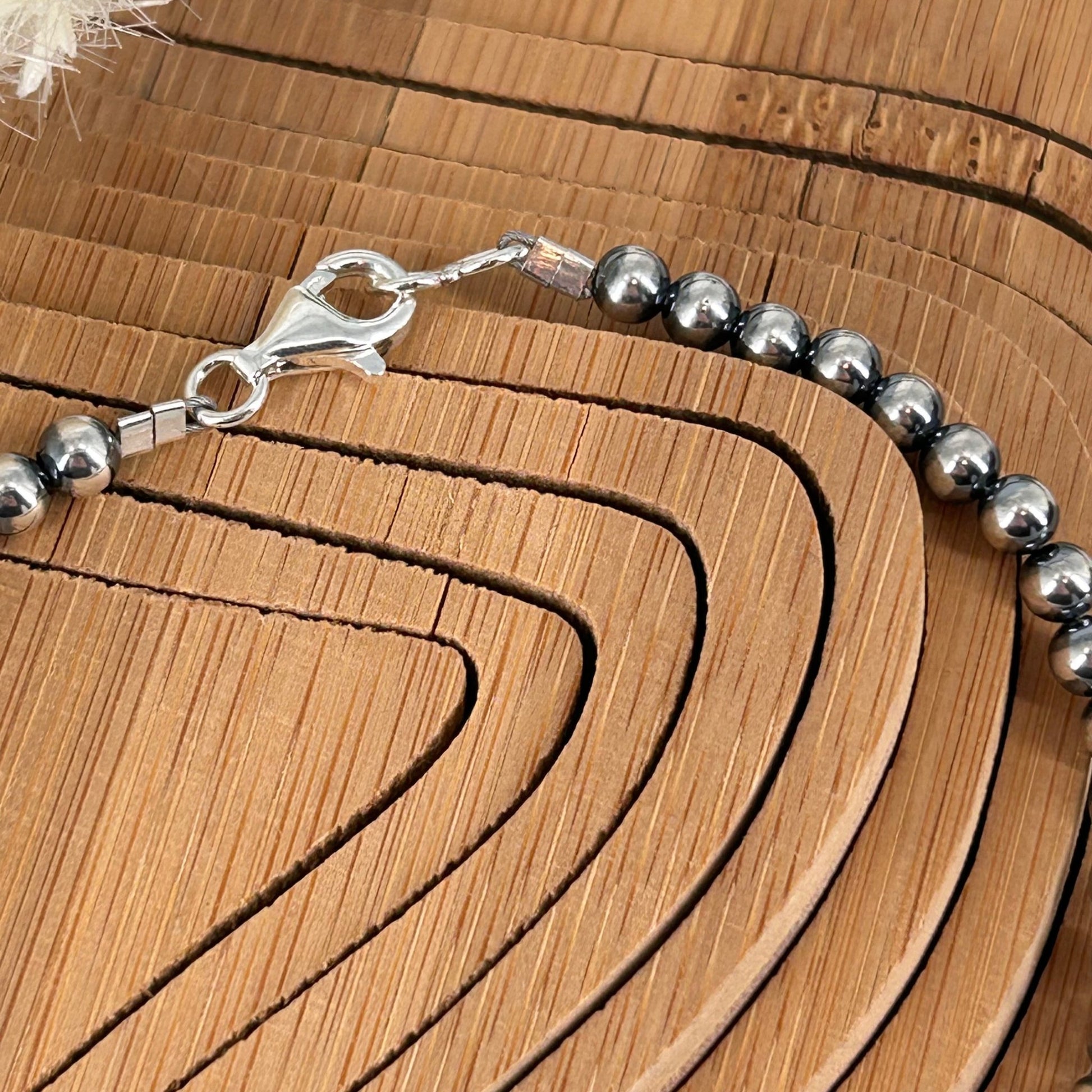 Sterling Pearls 18" Necklace 5mm Hand Strung - Turquoise Sunset!