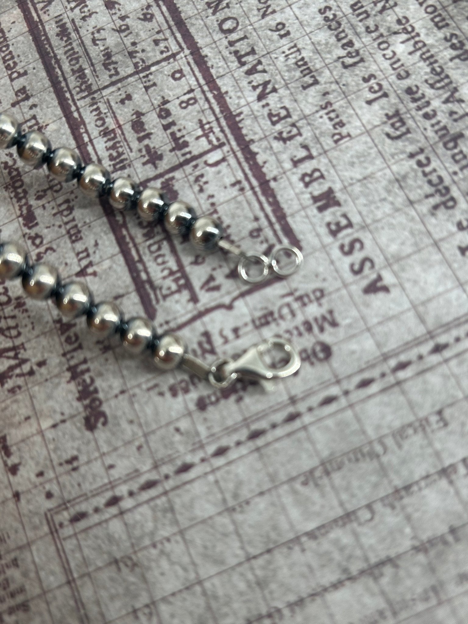 Sterling Pearls 18" Necklace 6mm Hand Strung - Turquoise Sunset!