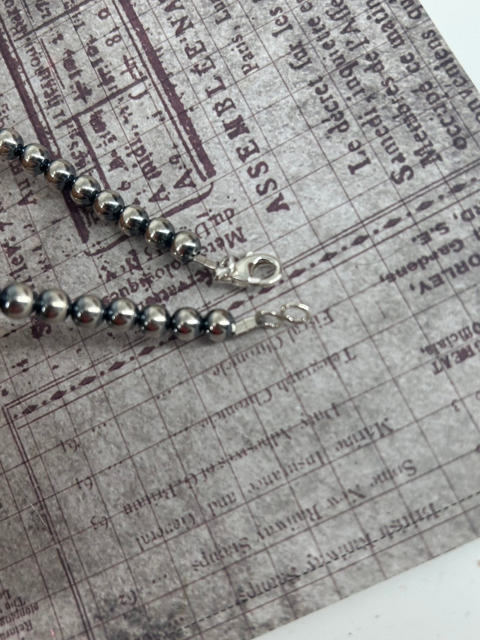 Sterling Pearls 20" Necklace 6mm Hand Strung - Turquoise Sunset!